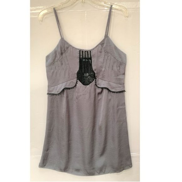 Kimchi Blue Dresses & Skirts - Kimchi Blue Grey and Black Slip Dress